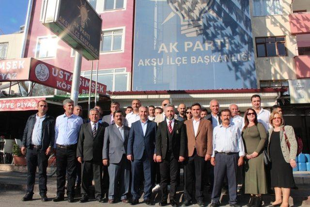 Deniz Karataş Ak Parti’den Aksu’da aday adaylığına başvurdu