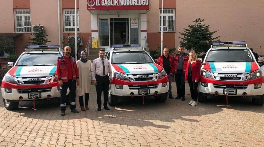 Kilis&rsquo;e UMKE aracı takviyesi