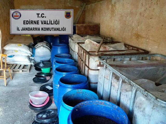 17 bin litre kaçak içki ele geçirildi