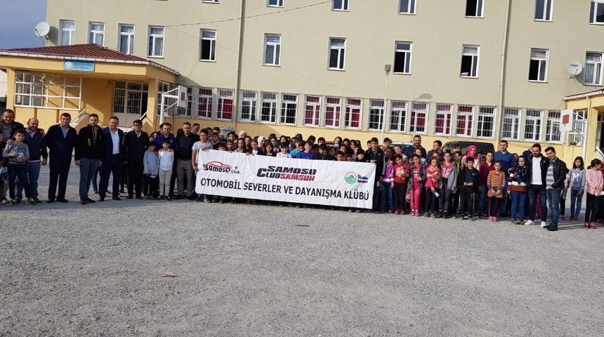 SAMOSD Kul&uuml;b&uuml;nden sosyal sorumluluk projesi