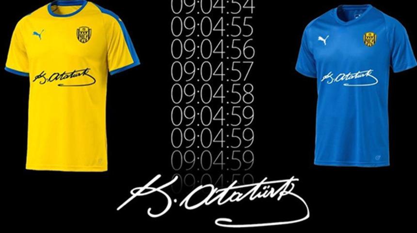 Ankaragücü'nden 10 Kasım için özel forma