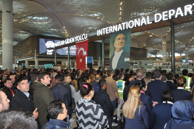 İstanbul Havalimanı'nda 09.05