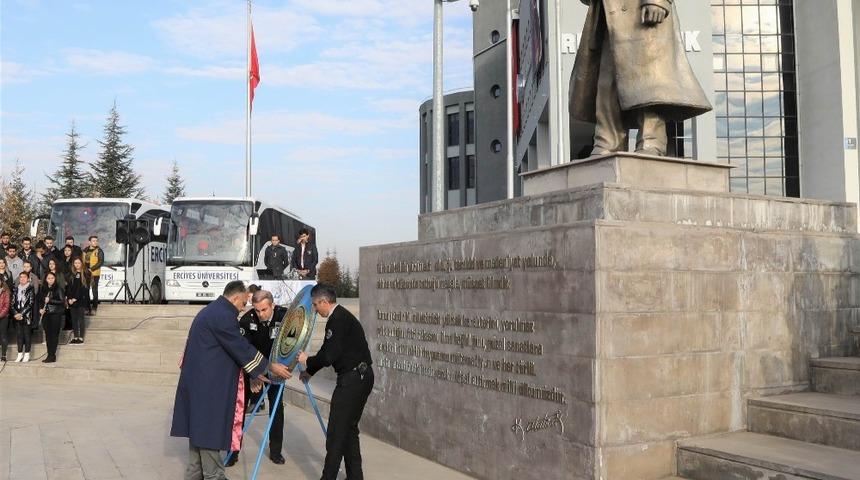 ER&Uuml;&rsquo;de Atat&uuml;rk&rsquo;&uuml; Anma T&ouml;reni d&uuml;zenlendi