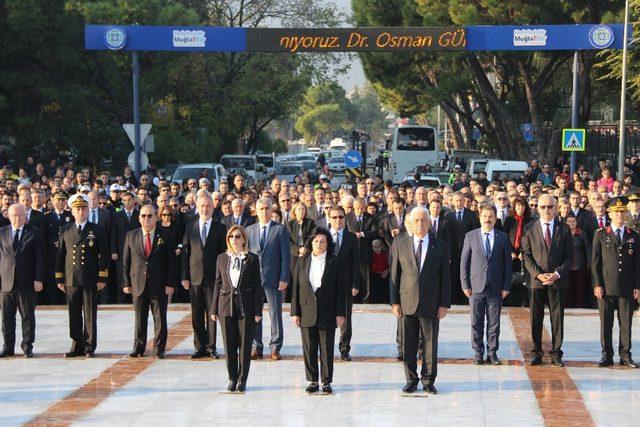 Muğla’da 10 Kasım anma töreni