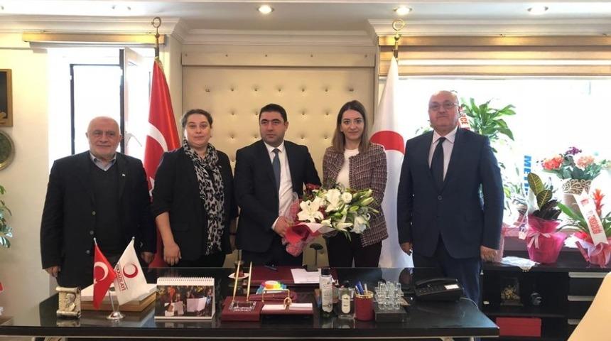 Başkan Yardımcısı Cebar&rsquo;dan Kızılay&rsquo;a ziyaret