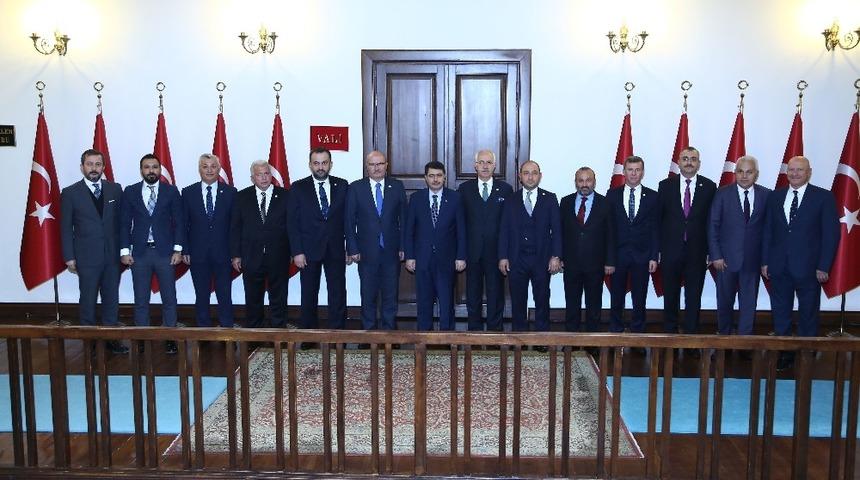 ATO Başkanı Baran, Ankara Valisi Şahin&rsquo;i ziyaret etti