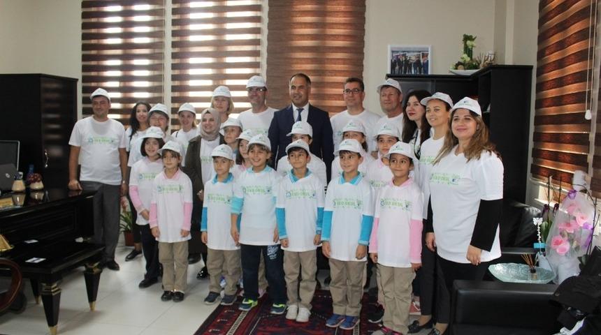 Biga&rsquo;da Eko Okul Programı başladı