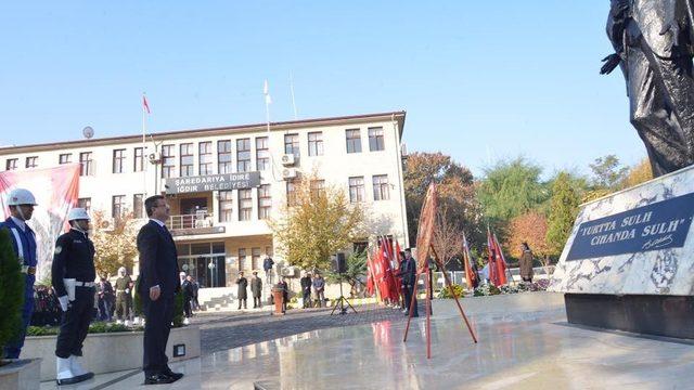 Iğdır’da 10 Kasım töreni