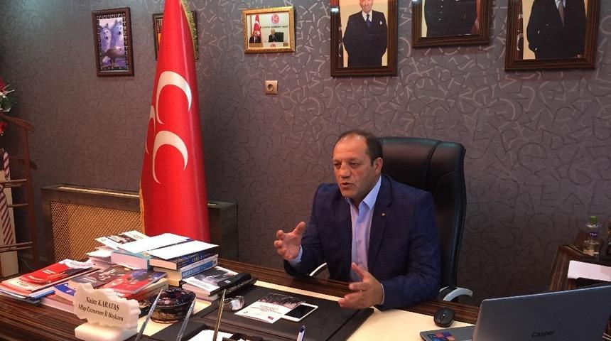 MHP İl Başkanı Karataş&rsquo;tan 10 Kasım mesajı