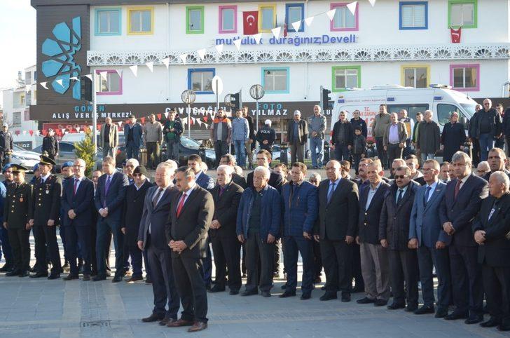 Develi’de 10 Kasım Atatürk’ü Anma Töreni düzenlendi G2