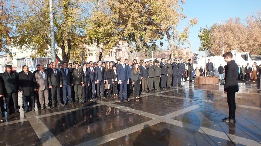 Malazgirt&rsquo;te 10 Kasım Atat&uuml;rk&rsquo;&uuml; anma etkinliği