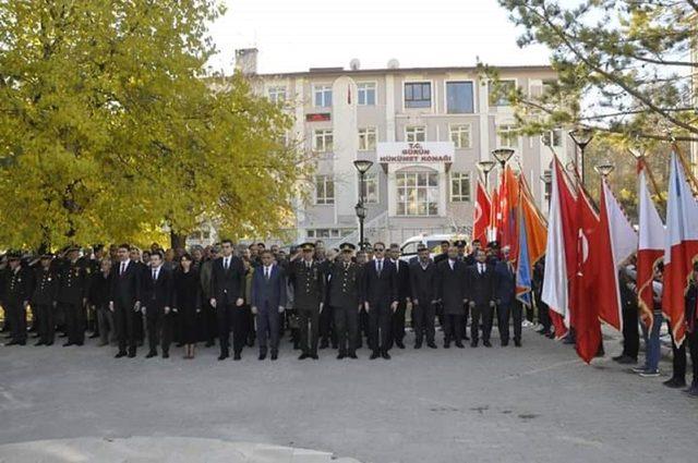 Gürün’de Atatürk’ü anma töreni düzenlendi