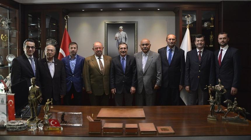 Sivrihisar Eğitim Vakfı&rsquo;ndan Başkan Ata&ccedil;&rsquo;a ziyaret