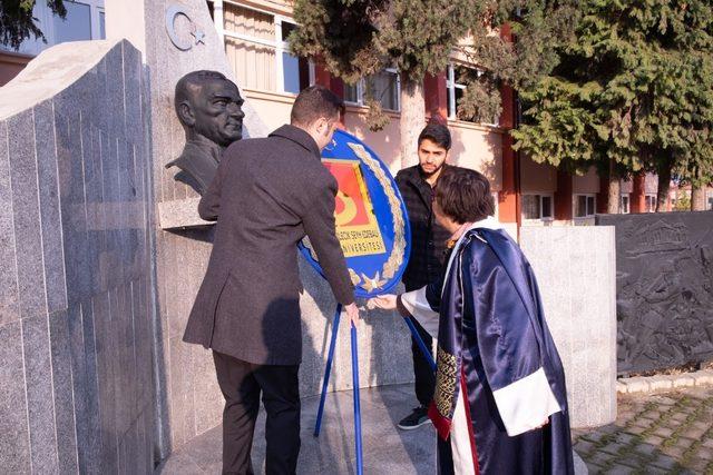 Şeyh Edebali Üniversitesi’nde de Atatürk anıldı