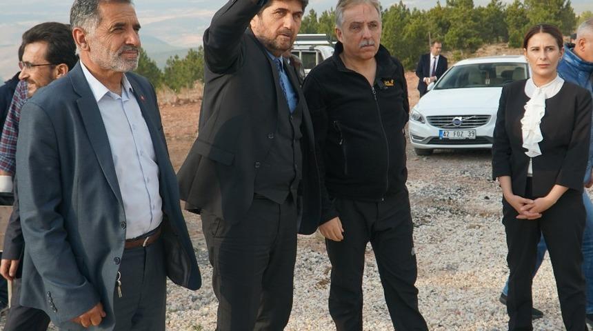 Konya Valisi Toprak’tan Derbent ilçesine ziyaret