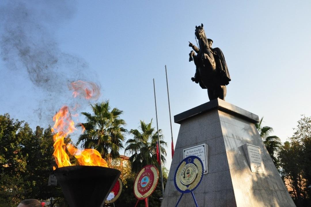 Milas&rsquo;ta 10 Kasım anma etkinlikleri