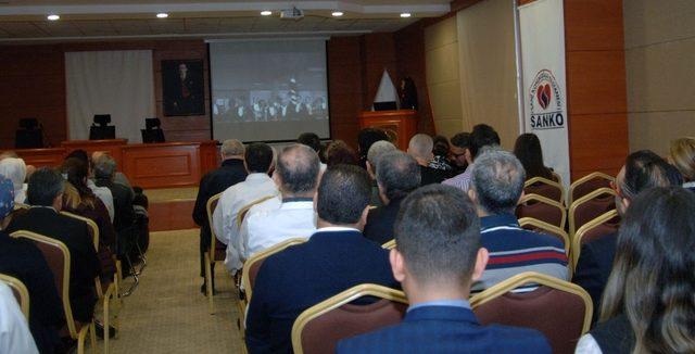 SANKO Üniversitesi’nde 10 Kasım Atatürk’ü anma töreni düzenlendi