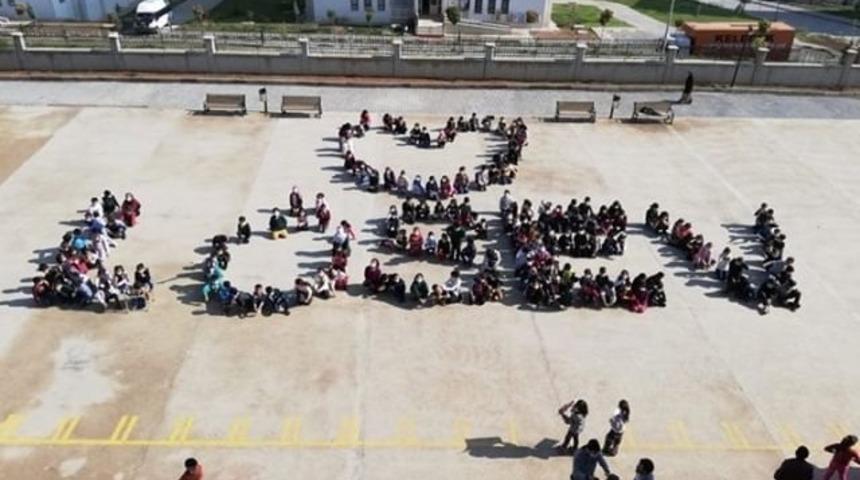 İlkokul &ouml;ğrencilerinden l&ouml;semi hastalarına destek