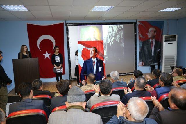 Atatürk ölümünün 80. yılında Lice’de anıldı