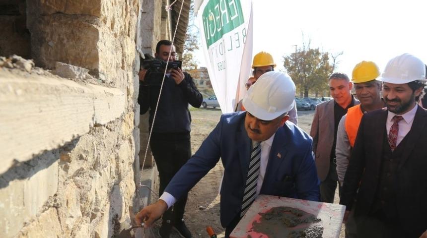 Ereğli’de Taş Evler’in restorasyonu başladı