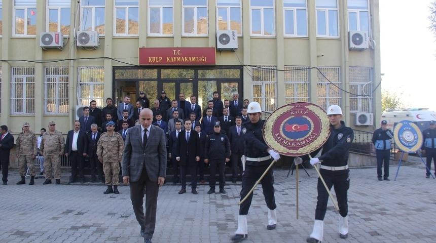 Kulp&rsquo;ta Atat&uuml;rk&rsquo;&uuml; anma programı