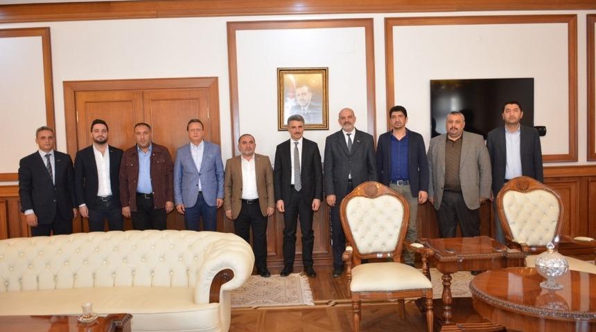 M&Uuml;SİAD&rsquo;dan Vali Baruş&rsquo;a ziyaret