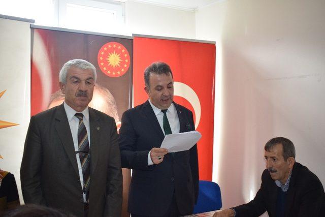 İskenderoğlu, AK Parti’de Akçadağ’da aday adayı oldu