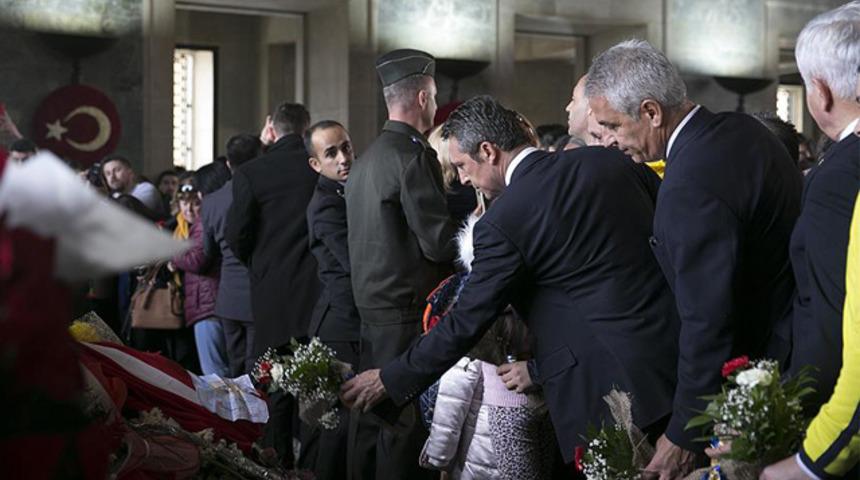 Fenerbahçe camiası Atatürk'ün huzurunda