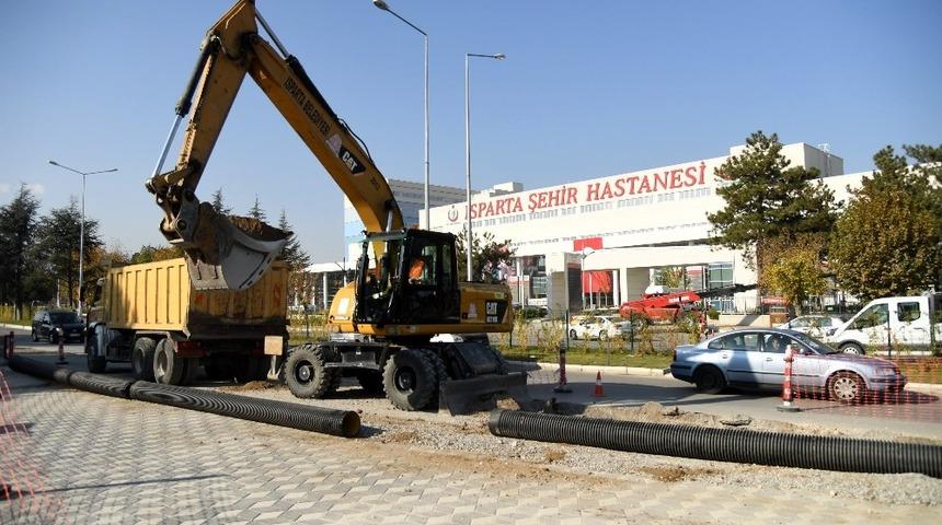 Isparta Belediyesi&rsquo;nden hat yenileme &ccedil;alışmaları
