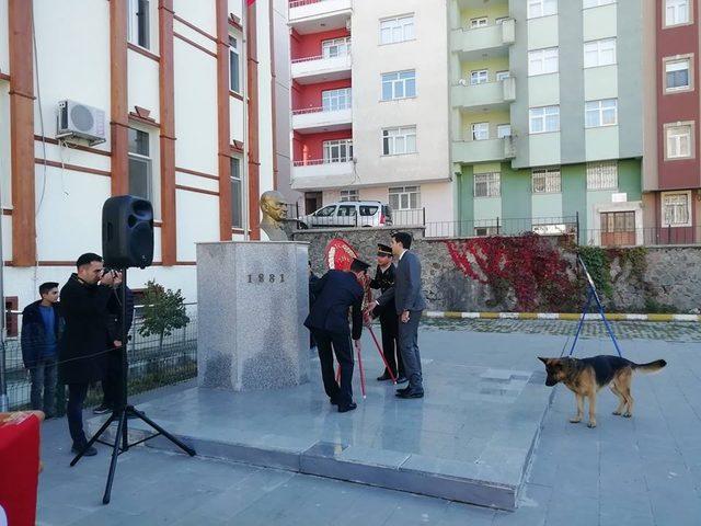 Gazi Mustafa Kemal Atatürk, İspir’de törenle anıldı