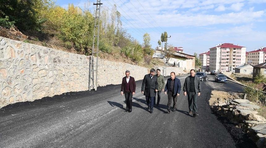 Kale mahallesi fabrika caddesi yenilenen y&uuml;z&uuml;yle halkın hizmetinde