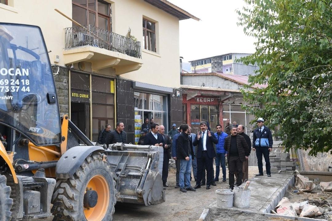 Başkan Asya, Sokak Sağlıklaştırma Projesi&rsquo;ni yerinde inceledi