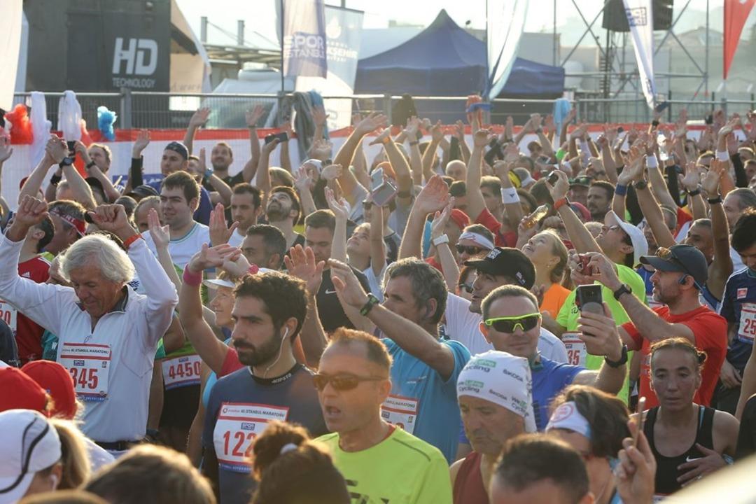 Vodafone 40. İstanbul Maratonu'ndan muhteşem kareler!