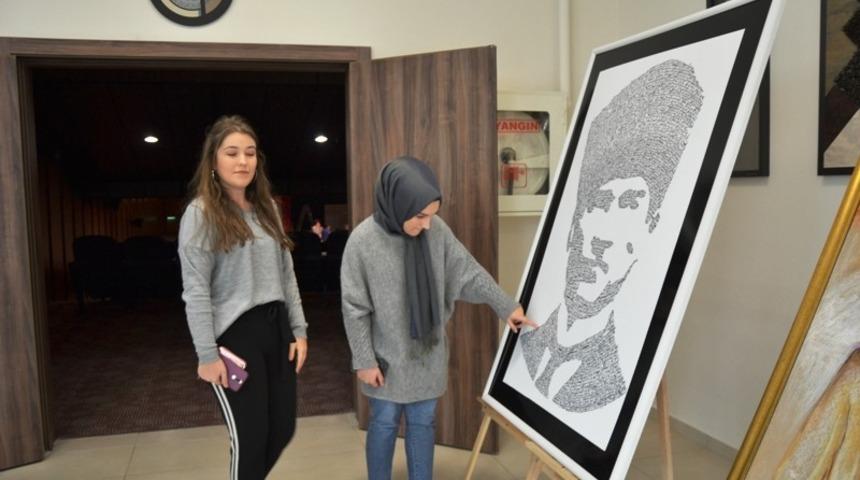 Atat&uuml;rk&rsquo;&uuml;n kalpaklı şablonu 615 isimden oluştu