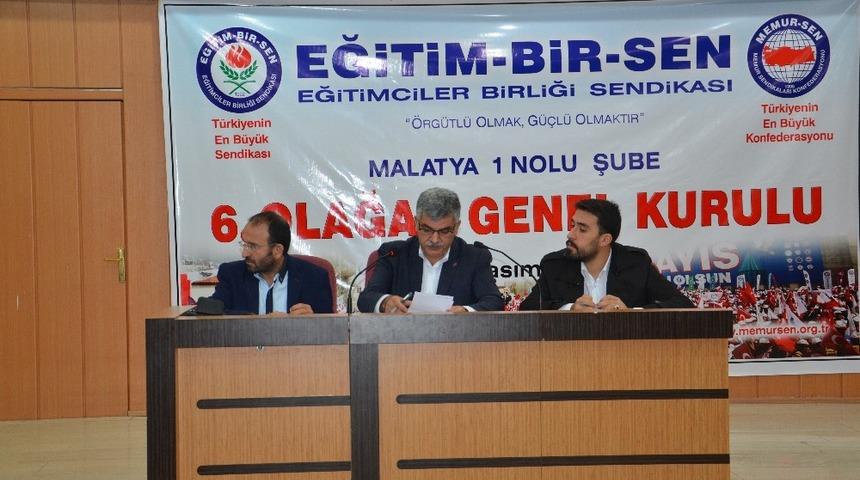 Eğitim-Bir-Sen Malatya&rsquo;da H&uuml;seyin S&ouml;ylemez d&ouml;nemi