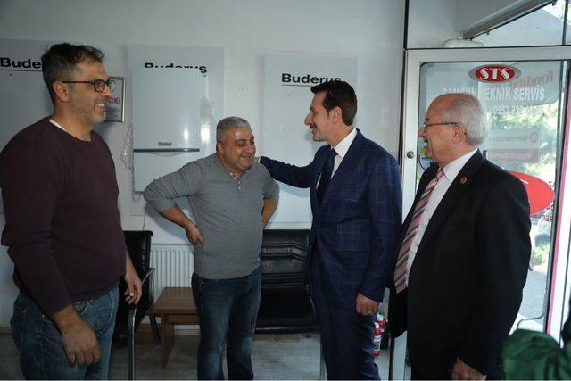 Başkan Tok yeni projeler için halkın fikrini alıyor