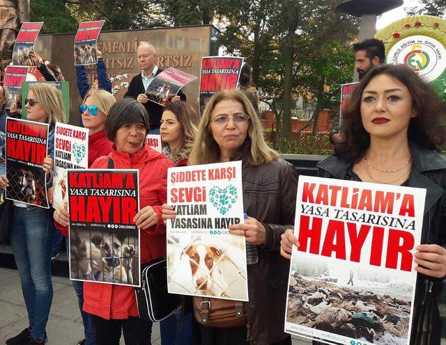 Hayvanlarsevelerden altıncı madde protestosu