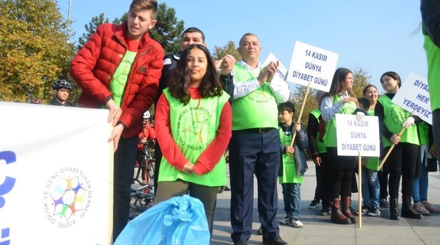 Erdoğan Bıyık, &ccedil;ocuk ve gen&ccedil; diyabetlileri yalnız bırakmadı