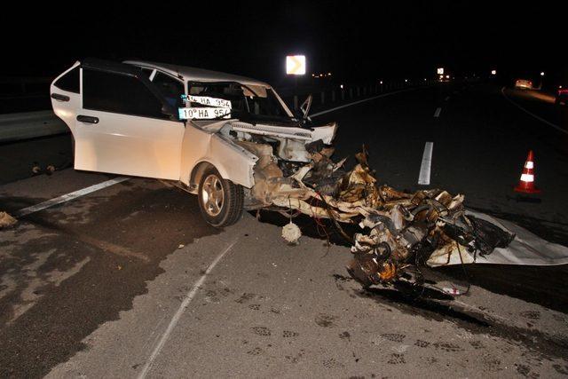 Çanakkale’de trafik kazası: 1 yaralı