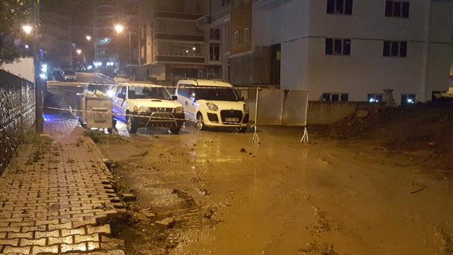 Samsun'da taşkın riski olan 'dere' korkuttu