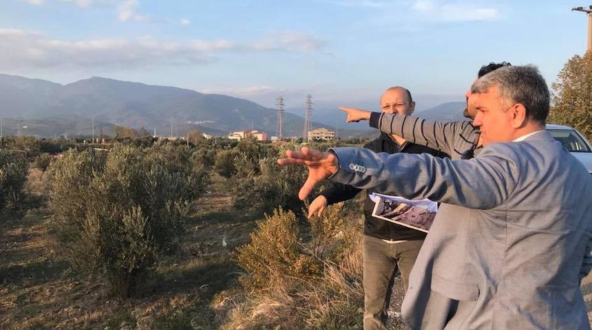 Canbey, yeni hastane yeri i&ccedil;in incelemelerde bulundu