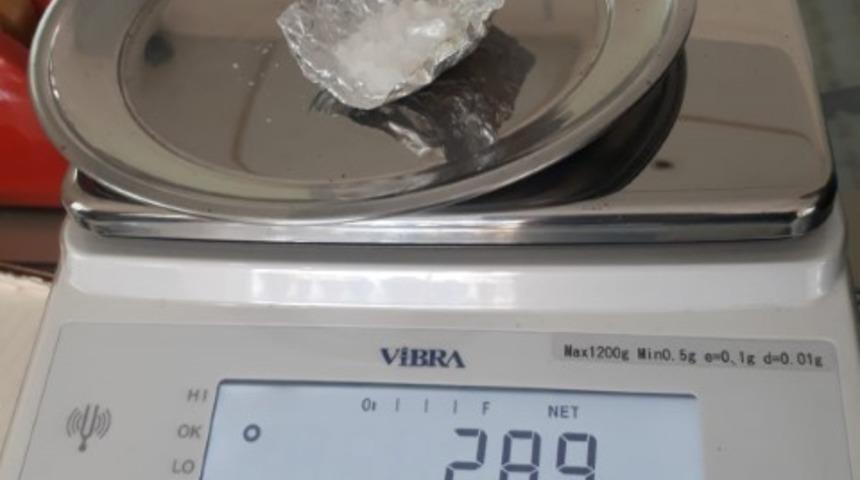 İ&ccedil; &ccedil;amaşırına sakladığı uyuşturucuyu polis ekipleri buldu