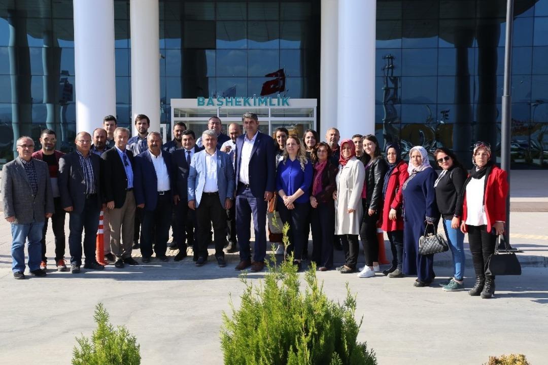 Yeni hastaneye ziyaret