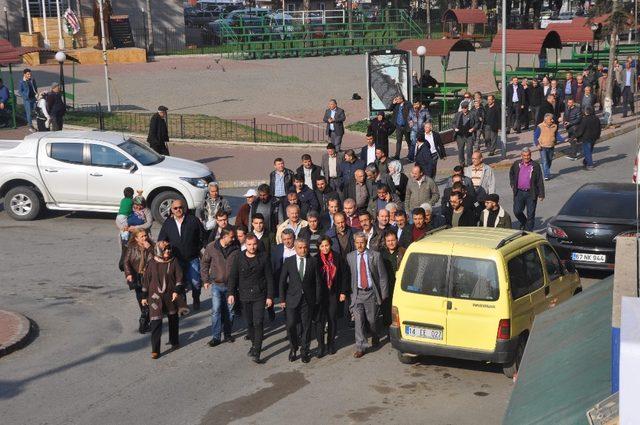 İŞKUR Müdürü Coşkun Güven belediye başkanlığı adaylığına müracaatını yaptı