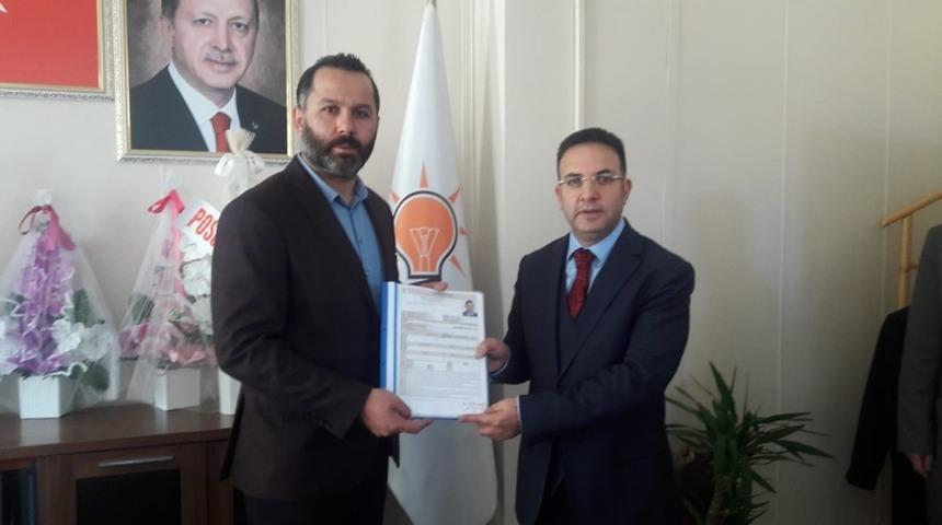 Başdemir, Ak Partiden Belediye Başkan aday adaylığını a&ccedil;ıkladı