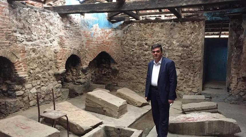 Pazaryeri&rsquo;nde eski &ccedil;amaşırhane restorasyon ediliyor