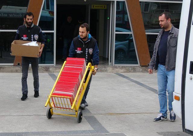 'Düzenbazlar Çetesi'ne operasyonda, 100 çalıntı araç ele geçirildi (2)