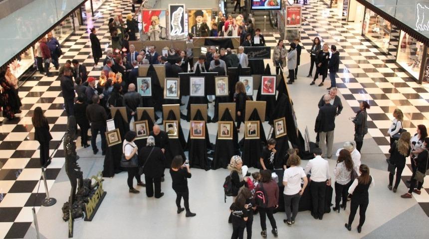 Kozlu HEM, eserlerini 67 Burda AVM&rsquo;de sergiledi