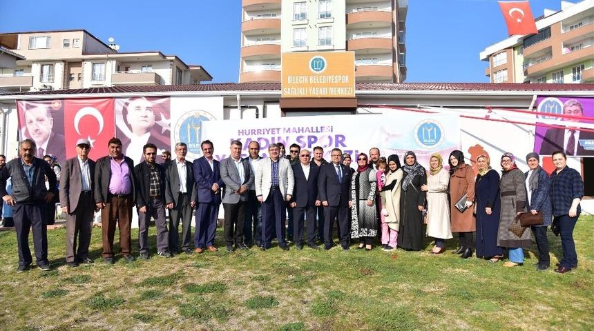 Kadın Spor Yaşam Merkezi ile Sağlıklı Yaşam Merkezi hizmete girdi