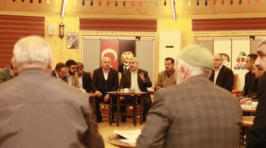 Başkan Baran mahalle ziyaretlerine devam ediyor